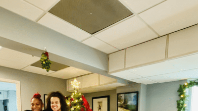 2022 - Purple Door - Christmas Family Photo