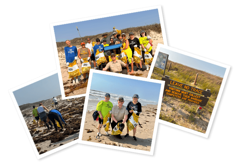 April Beach Clean Up
