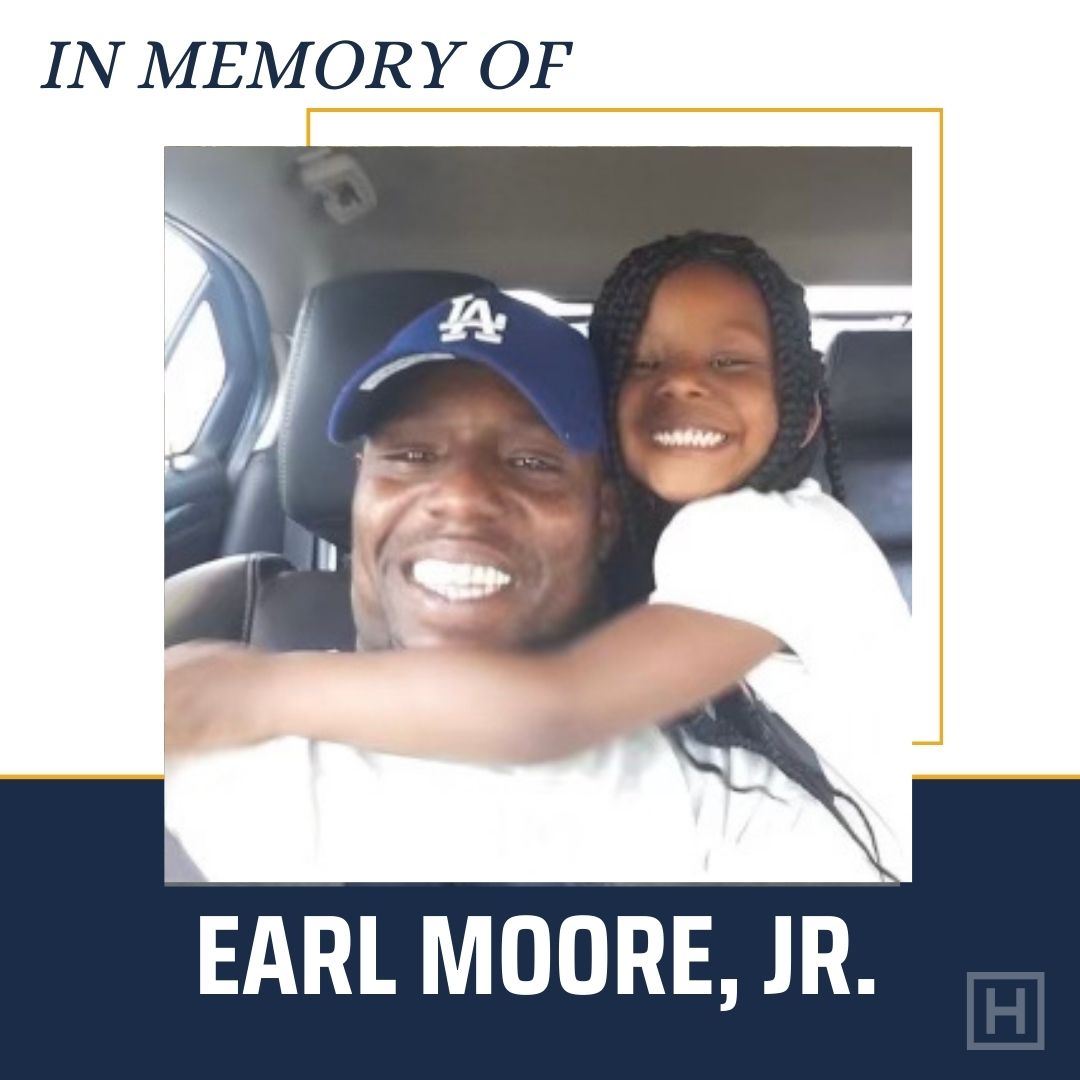 EARL MOORE and daughter