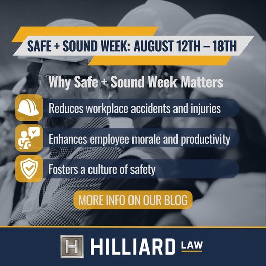 Observing ‘Safe + Sound Week’: August 12th – 18th