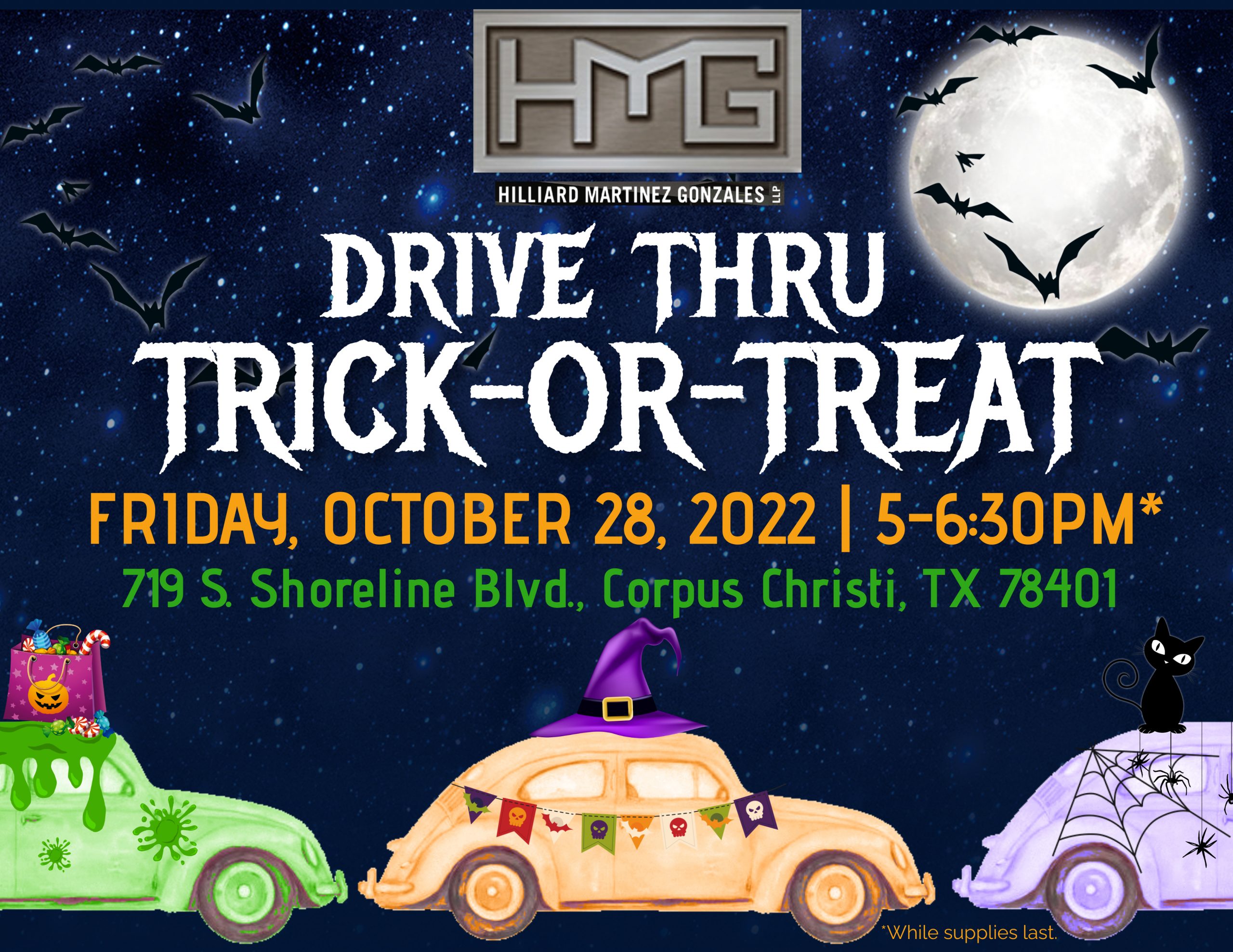 Hilliard Law Halloween TrunkorTreat Drive Thru