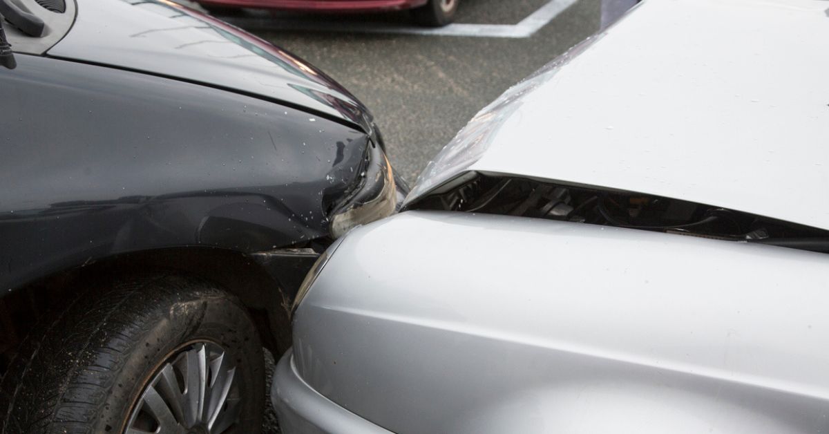 Minor car accident in Texas