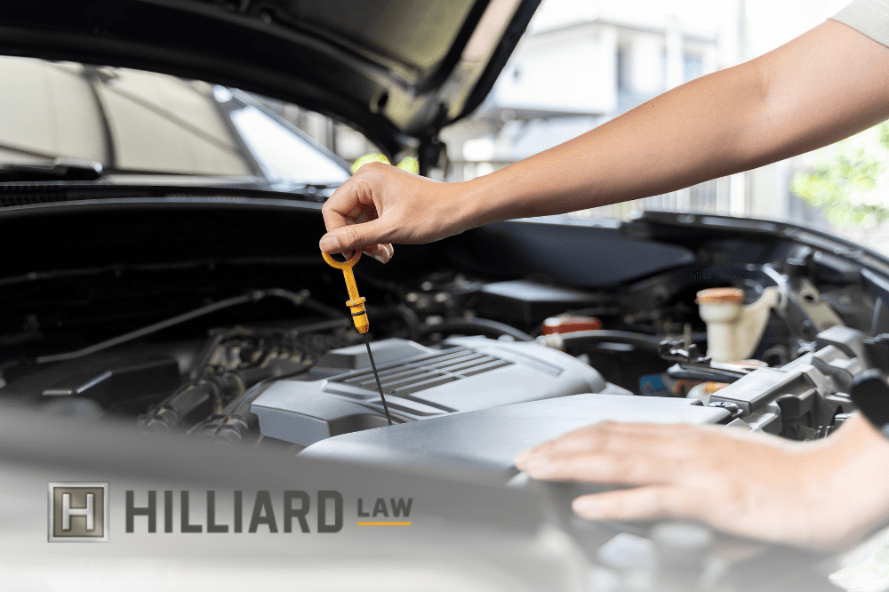 fixing a car