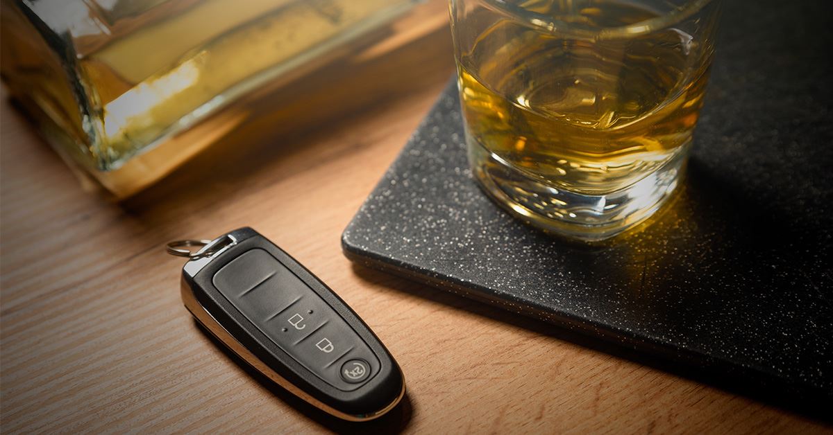 keys and alcohol