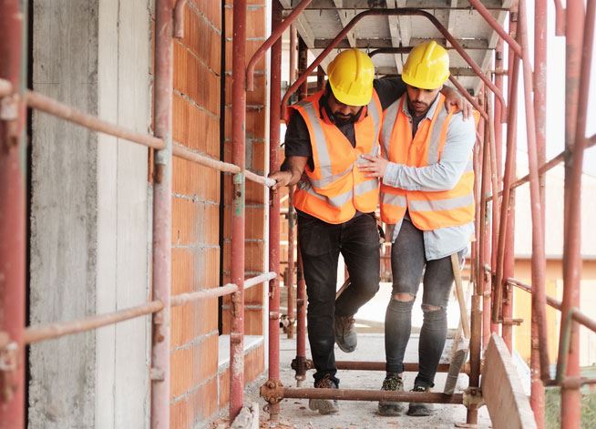 construction injury