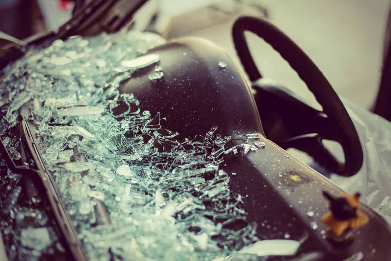 golf cart crash