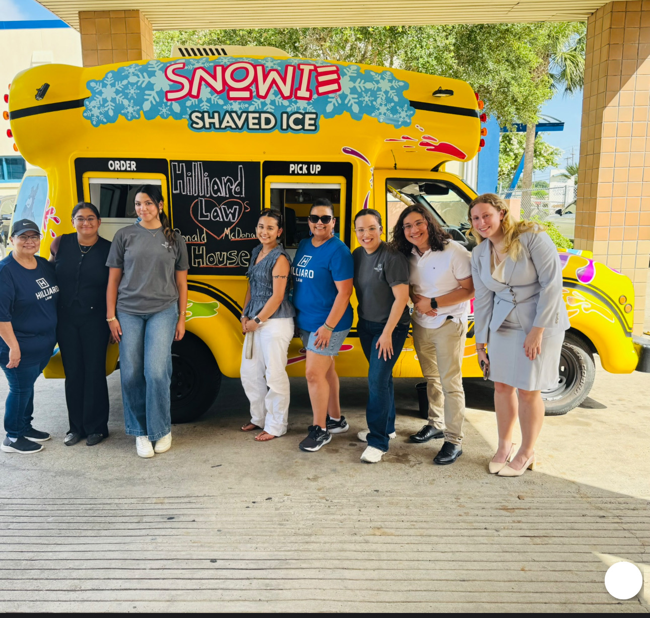 Snowie shaved ice truck